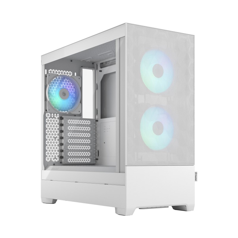 Fractal Design Pop Air RGB White mit Seitenfenster ATX Gaming Gehäuse Weiß